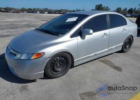2007 Honda Civic Lx z USA, uszkodzony, nr VIN 1HGFA16587L043141